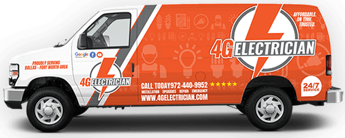 Plano TX Local Electrician Van